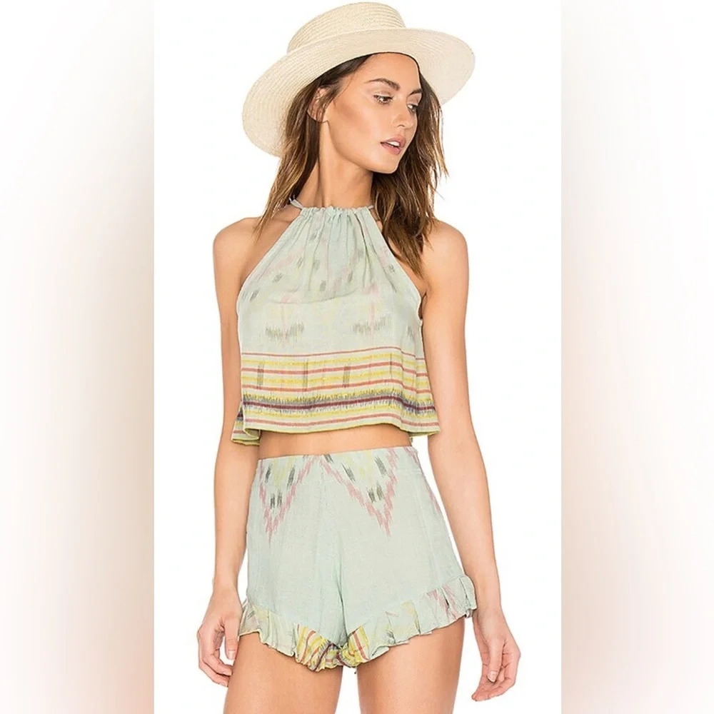 Cleobella Marcelle Shorts  in Jade small